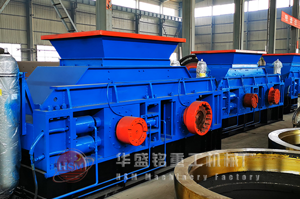 双齿辊破碎机现场图